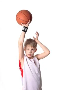 Basketball boy Foto stock