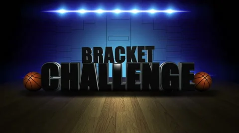 Basketball Bracket Challenge Animation Stock Footage 47657911