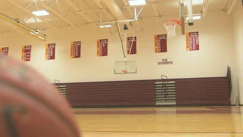 Basketball Chase Stock Footage 87475224