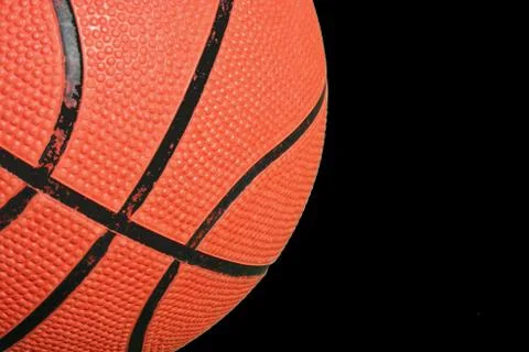 Basketball close-up Stock Photos