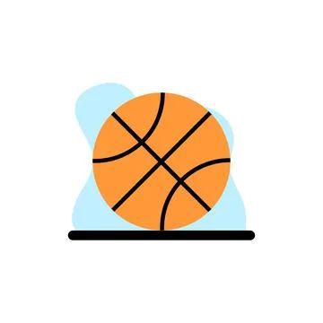 Basketball Conceptual Vector Illustration Design Icon Design Stock Illustration