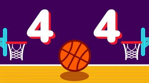 Basketball Court 404 Error Stock Footage 335667688