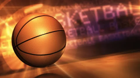 Basketball Court Loopable Background HD Stock Footage 23180408