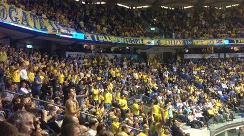 Basketball crowd cheer Stock Footage 45197402