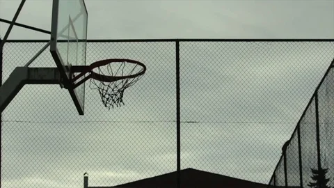 Basketball dunk Stock Footage 76485074