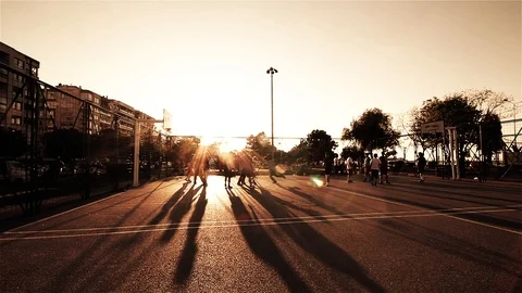 Basketball Stock Footage 86526304