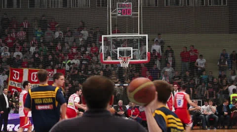 Basketball Game Stock Footage 22668375