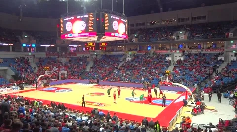 Basketball game Stock Footage 48398878