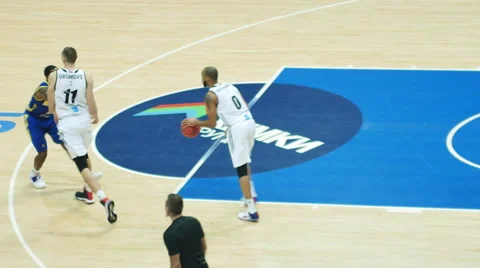 Basketball Game Stock Footage 68365794