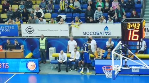 Basketball Game Stock Footage 68366244