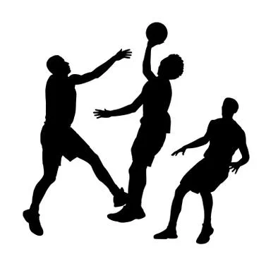 Basketball game Stock Illustration
