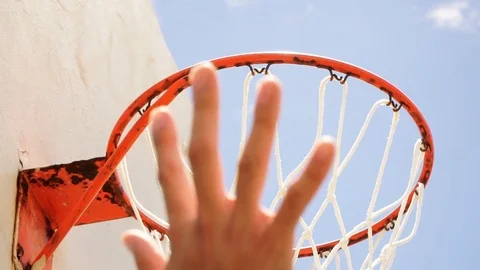 Basketball Hoop 01 Stock Footage 104684734