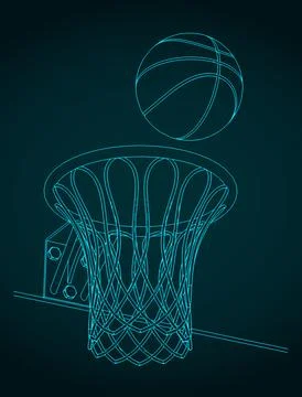 Basketball Ball With Brazilian Flag On White. Stock Clipart, Royalty-Free