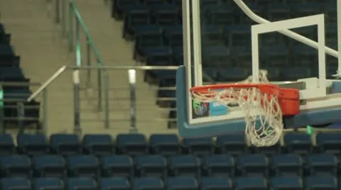 Basketball hoop Stock Footage 12550181
