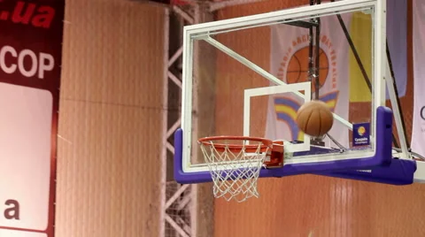 Basketball Hoop Stock Footage 40321178