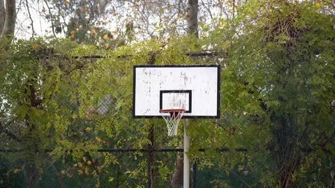Basketball hoop Stock Footage 102767207