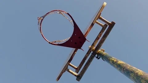 Basketball hoop Stock Footage 139554841
