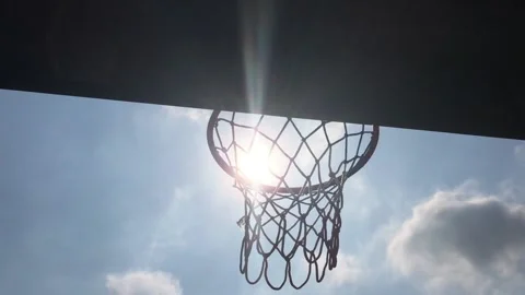 Basketball hoop Stock Footage 143943863