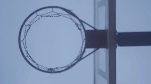 Basketball hoop Stock Footage 169029471