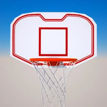 Basketball hoop Stock-Illustration
