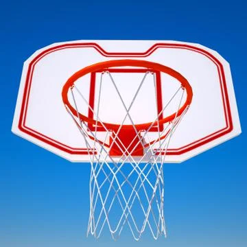 Basketball hoop Stock Illustration