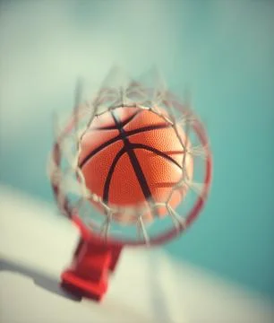 Basketball hoop Stock Illustration