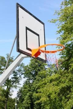 Basketball hoop Stock Photos