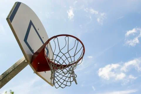 Basketball hoop Stock Photos