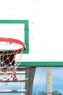 Basketball hoop Stock Photos