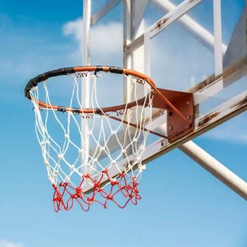 Basketball hoop Stock Photos