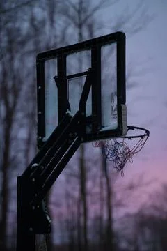 Basketball Hoop Stock Photos