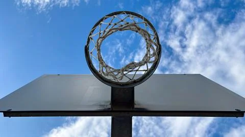 Basketball hoop Stock Photos