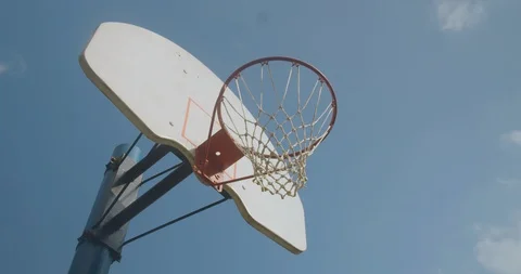 Basketball hoop timelapse Stock Footage 127977524