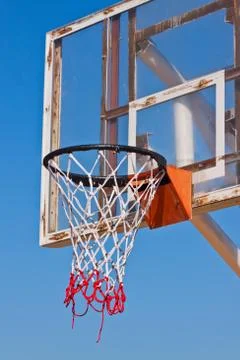 Basketball hoops Stock Photos