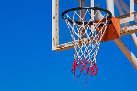 Basketball hoops Stock Photos