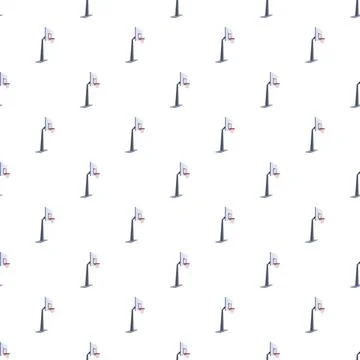 Basketball hoops seamless pattern creating a dynamic sport background イラスト素材