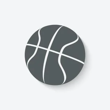 Basketball icon Stock Illustration