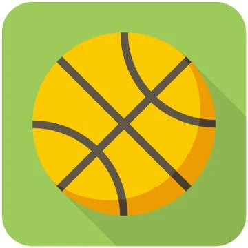 Basketball icon Stock Illustration