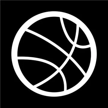 Basketball icon Stock Illustration