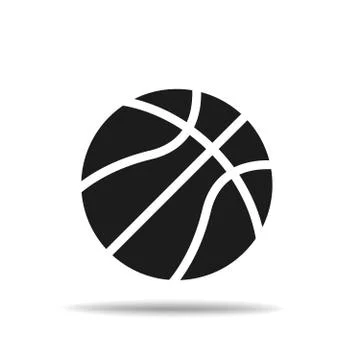 Basketball icon Stock Illustration
