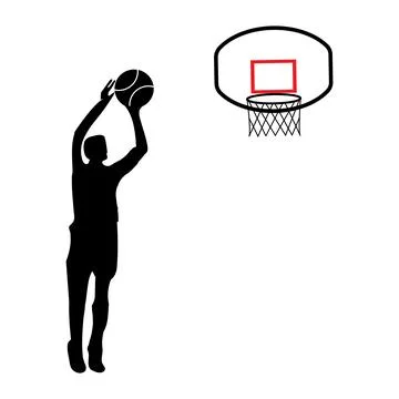Basketball icon Illustrazione stock