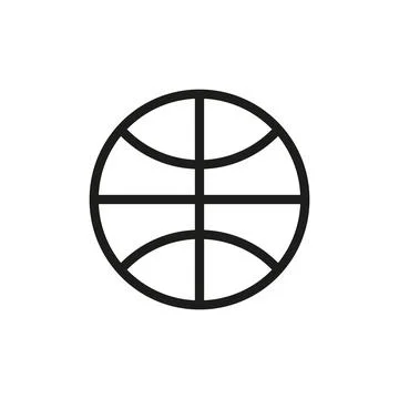 Basketball icon vector design templates simple and modern Stock Illustration