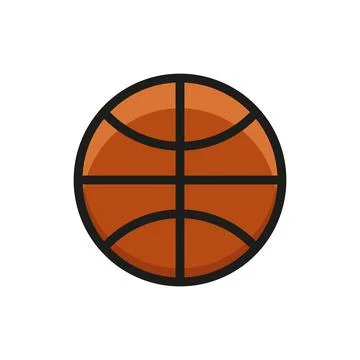 Basketball icon vector design templates simple and modern Stock Illustration