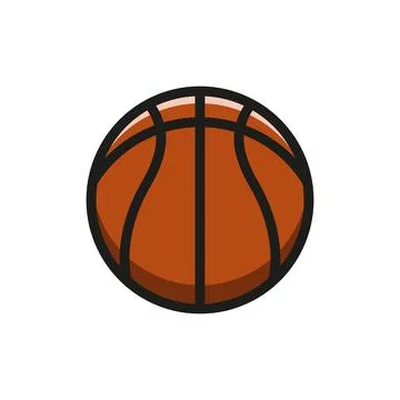 Basketball icon vector design templates simple and modern Stock Illustration