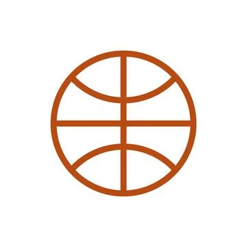 Basketball icon vector design templates simple and modern Stock Illustration
