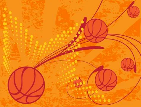 Basketball Stock Illustration