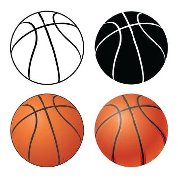Basketball Stock Illustration
