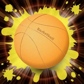 Basketball Stock Illustration