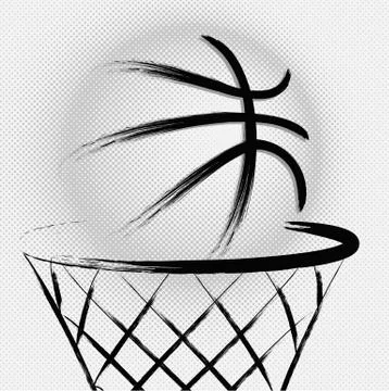 Basketball Stock Illustration