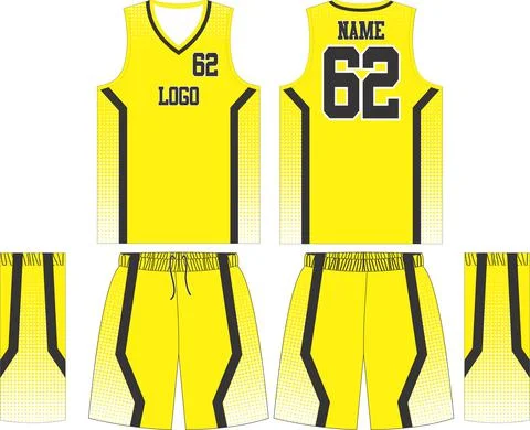 Basketball jersey or sport uniform, shorts, template for basketball club Vectors Stock Illustration